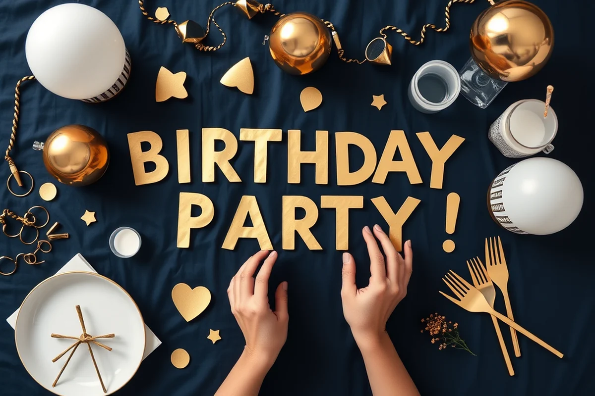birthday party set up hire step by step — Birthday Party Set Up Hire Step By Step (the finished result)